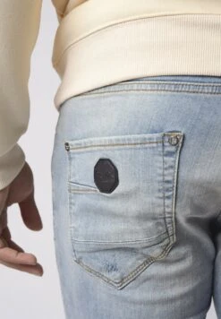 Effet Usé - Slim Fit Jeans - Bleu -Jack and Jones Verkoopwinkel 883d070f4258433da7389267e8655a07