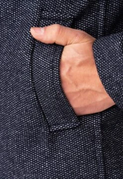 Mantel Bester - Halflange Jas - Navy Mix -Jack and Jones Verkoopwinkel 884b42d4170f49f3b321cca7b136baa3