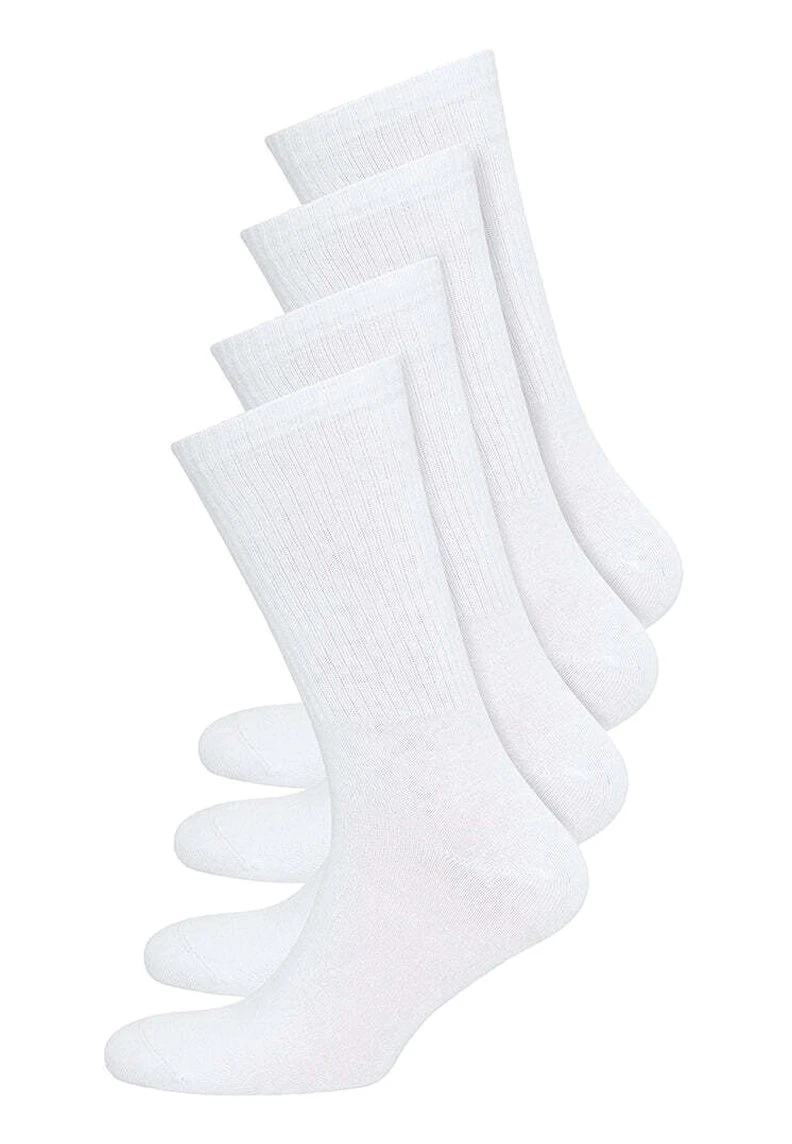 4 Pack - Sokken - White 3 4 Pack - Sokken - White