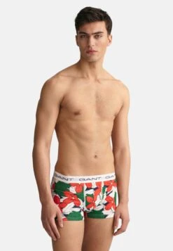 Gant Floral Print 3-Pack - Zwemshorts - Lavish Green