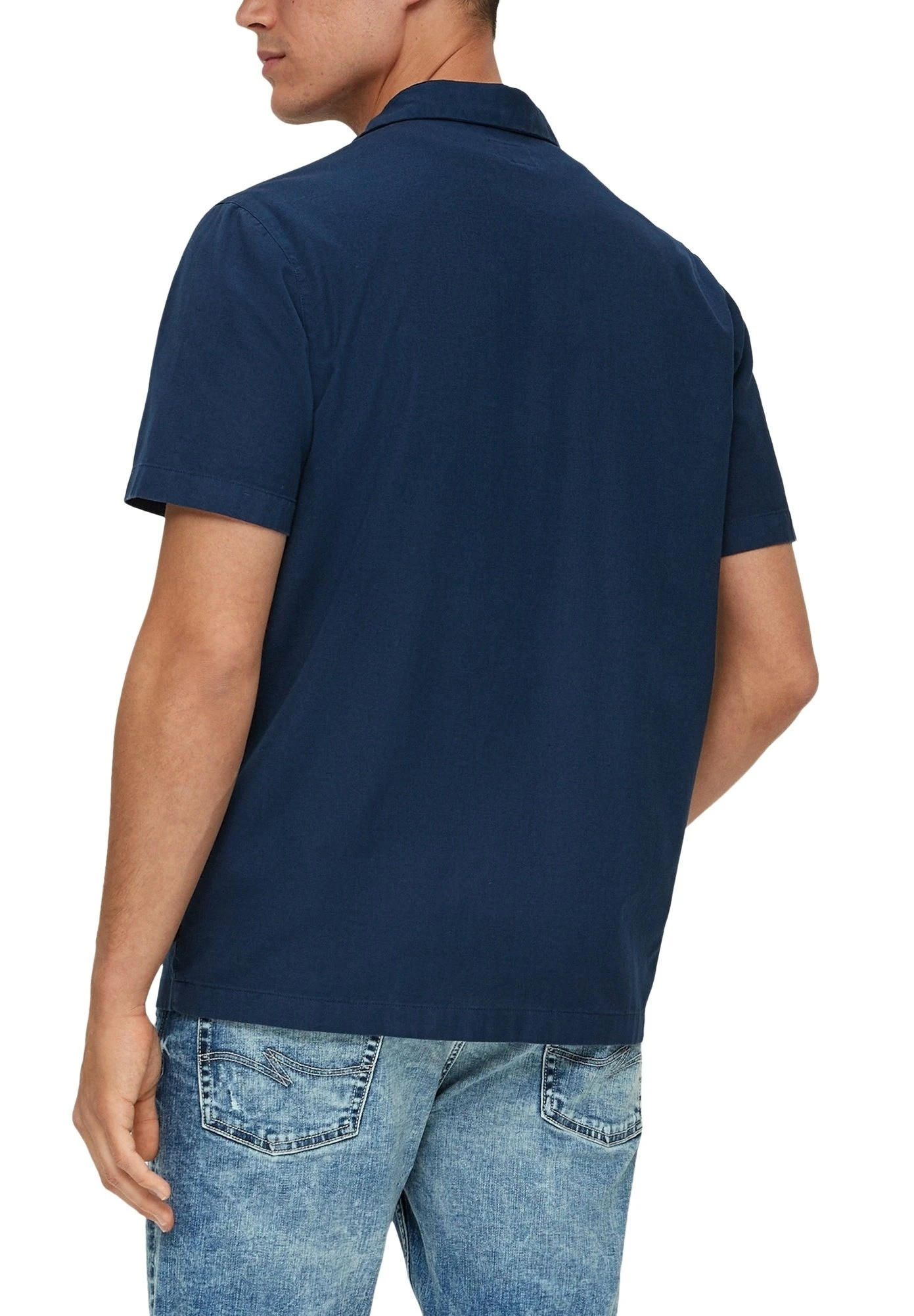 QS By S.Oliver Overhemd - Tiefblau 8 QS By S.Oliver Overhemd - Tiefblau - Afbeelding 6