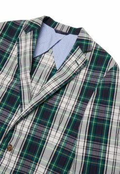 Classic-Fit Madras - Halflange Jas - Open Green -Jack and Jones Verkoopwinkel 89577f3921df432ab45e05d4fc48972f