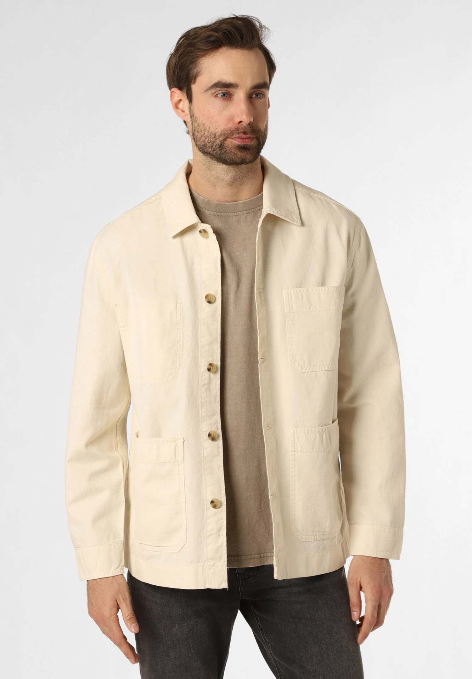 Gant Lichte Jas - Sand 3 Gant Lichte Jas - Sand