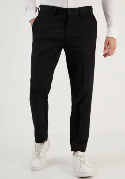 Regular Fit - Broek - Black