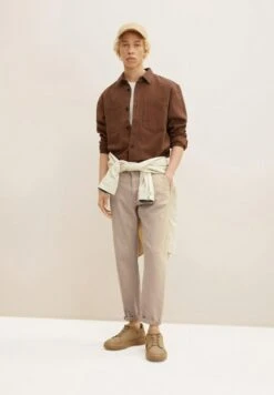 TOM TAILOR Denim Relaxed Fit- Overhemd - Light Wood Brown -Jack and Jones Verkoopwinkel 8a9ee34c03ec4e1ab4ba7da4b64239ef