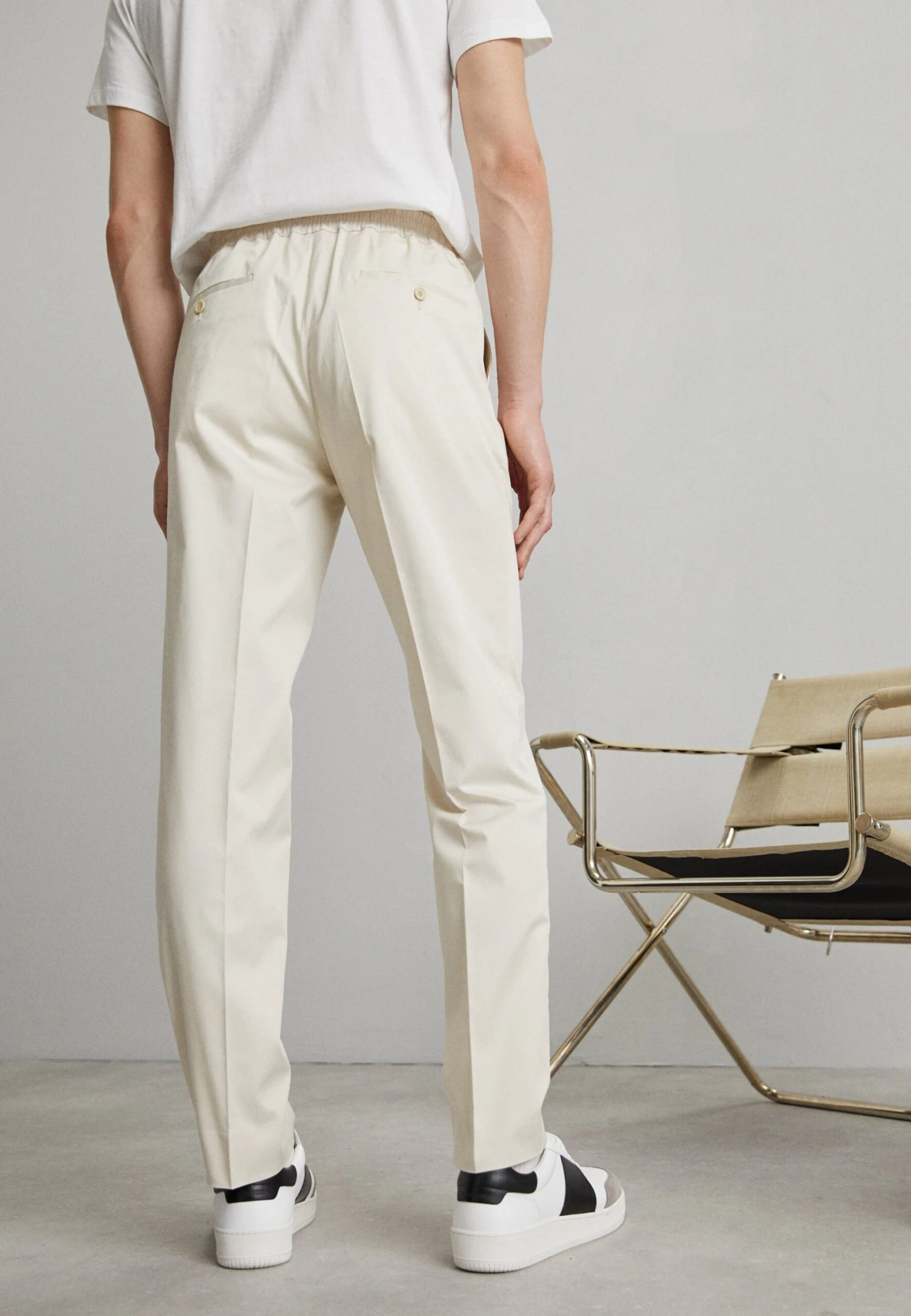 Sandro New Alpha - Broek - Ecru 3 Sandro New Alpha - Broek - Ecru