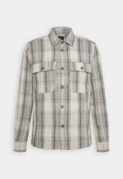 Only & Sons Onsscott Overshirt - Jas - Off-White/Dark Blue -Jack and Jones Verkoopwinkel 8b0ae93fd3e14e05955635f05508da71