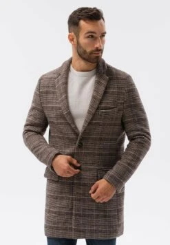 Halflange Jas - Brown