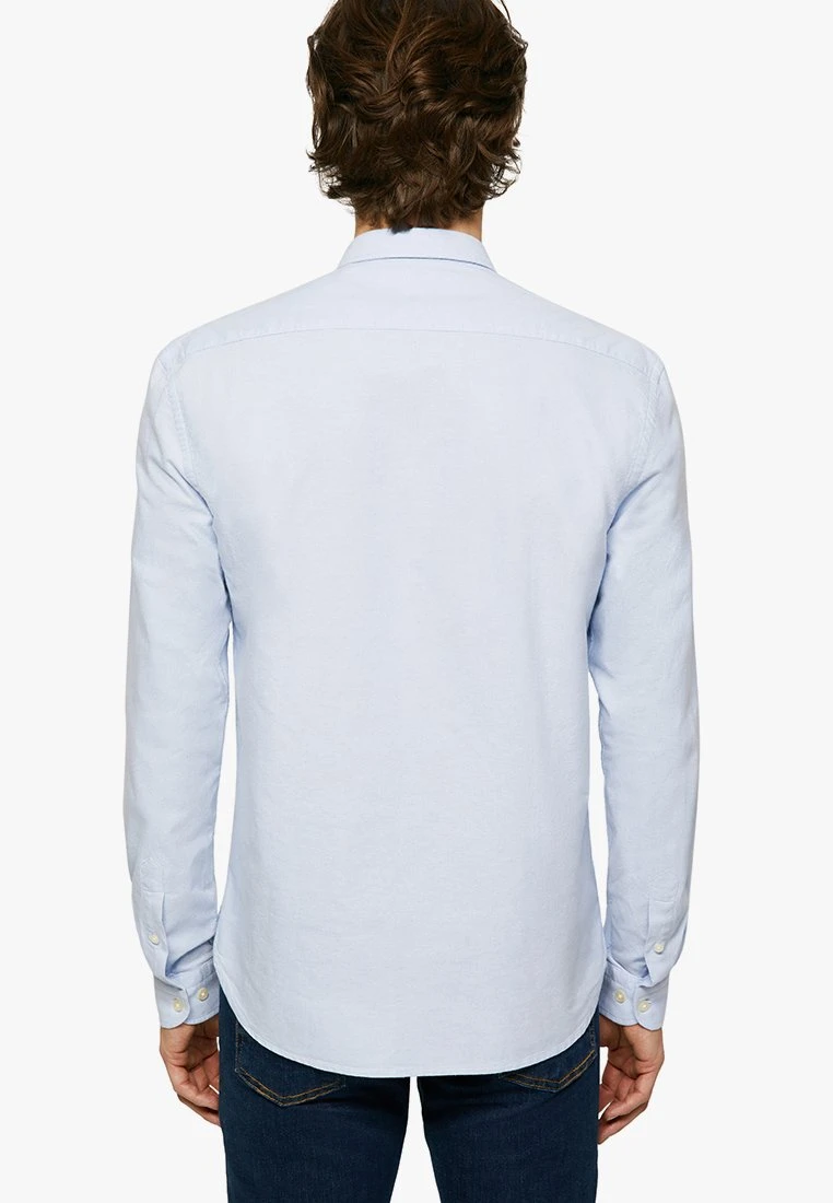 POLO CLUB Man Long Sleeve Custom Fit Oxford Shirt - Overhemd - Sky Blue 5 POLO CLUB Man Long Sleeve Custom Fit Oxford Shirt - Overhemd - Sky Blue - Afbeelding 3