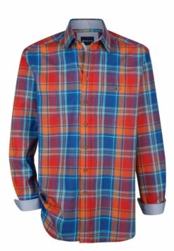 Overhemd - Royalblau Orange -Jack and Jones Verkoopwinkel 8c44eff07be74ef6b398d6ee4fe41fe2