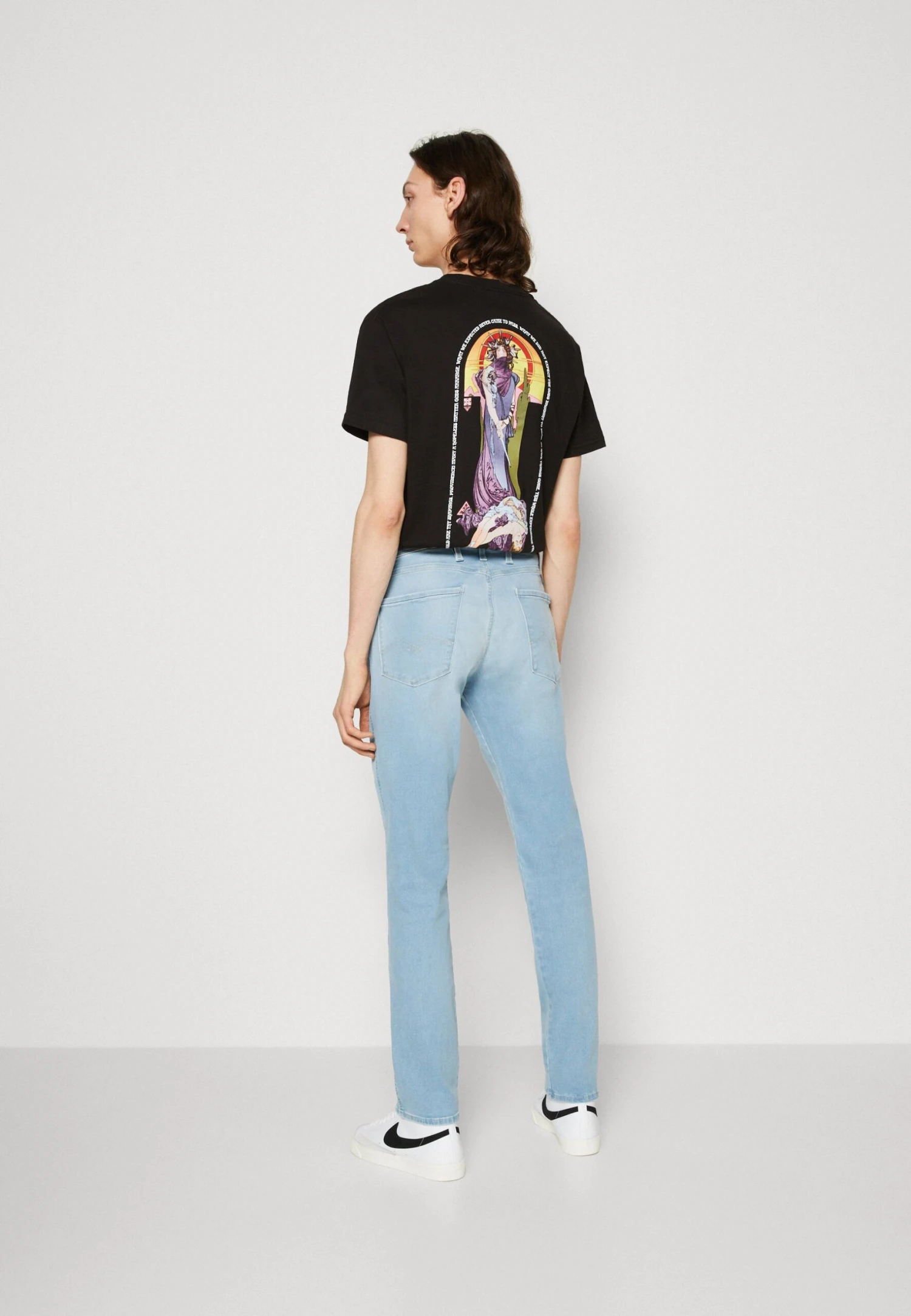 Replay Anbass Pants Hyperflex Original - Slim Fit Jeans - Light Blue 5 Replay Anbass Pants Hyperflex Original - Slim Fit Jeans - Light Blue - Afbeelding 3