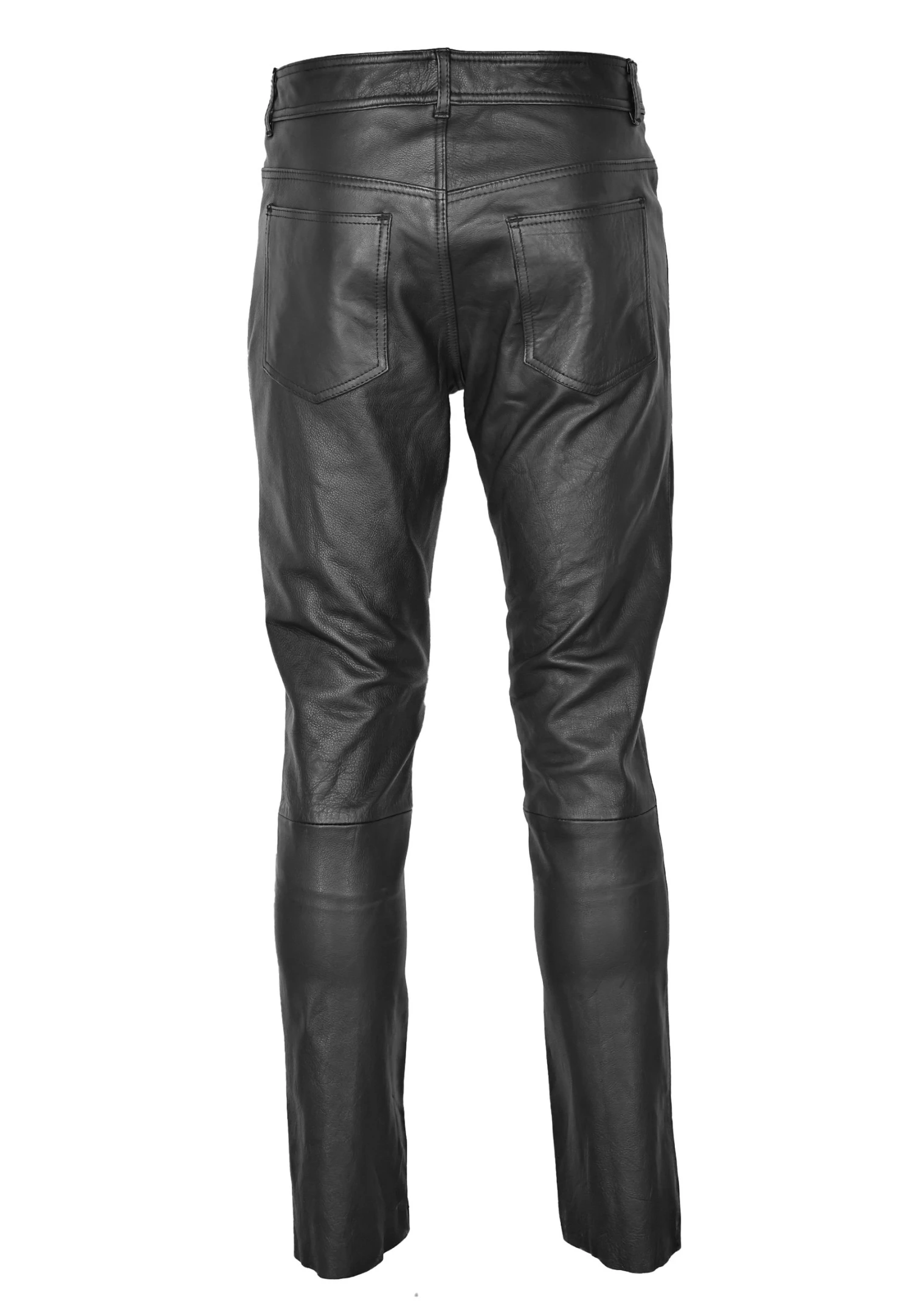 Leren Broek - Black 4 Leren Broek - Black - Afbeelding 2