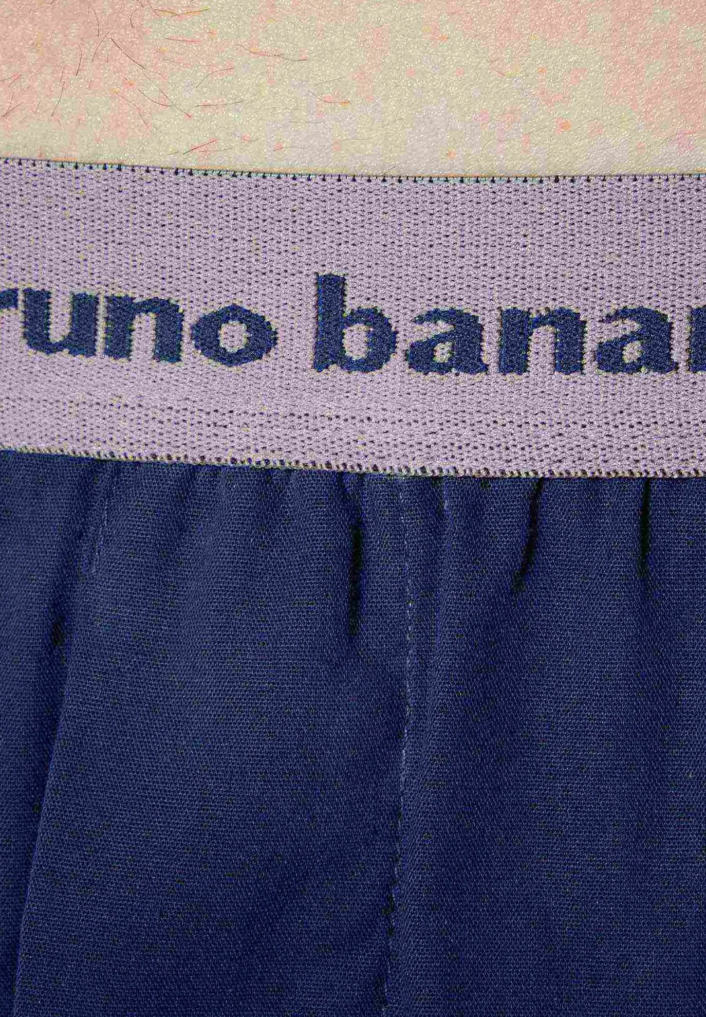 Bruno Banani 2Er Pack Uni/Gemustert - Boxershort - Marine 7 Bruno Banani 2Er Pack Uni/Gemustert - Boxershort - Marine - Afbeelding 5