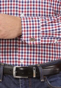 Tailliert Bügelfrei - Overhemd - Dunkelblau Weinrot 12 Tailliert Bügelfrei - Overhemd - Dunkelblau Weinrot -Jack and Jones Verkoopwinkel 8e3c3488c24a4ccfaa7efb411fb35bf9