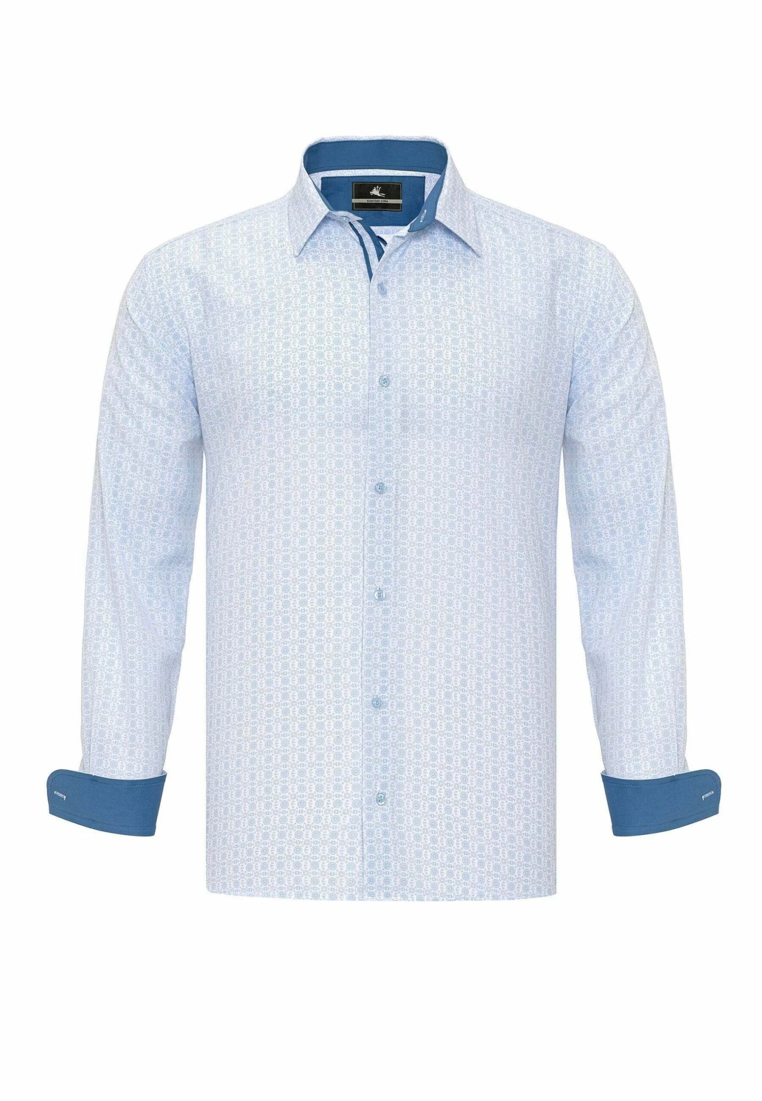 Casual - Overhemd - White Baby Blue 3 Casual - Overhemd - White Baby Blue