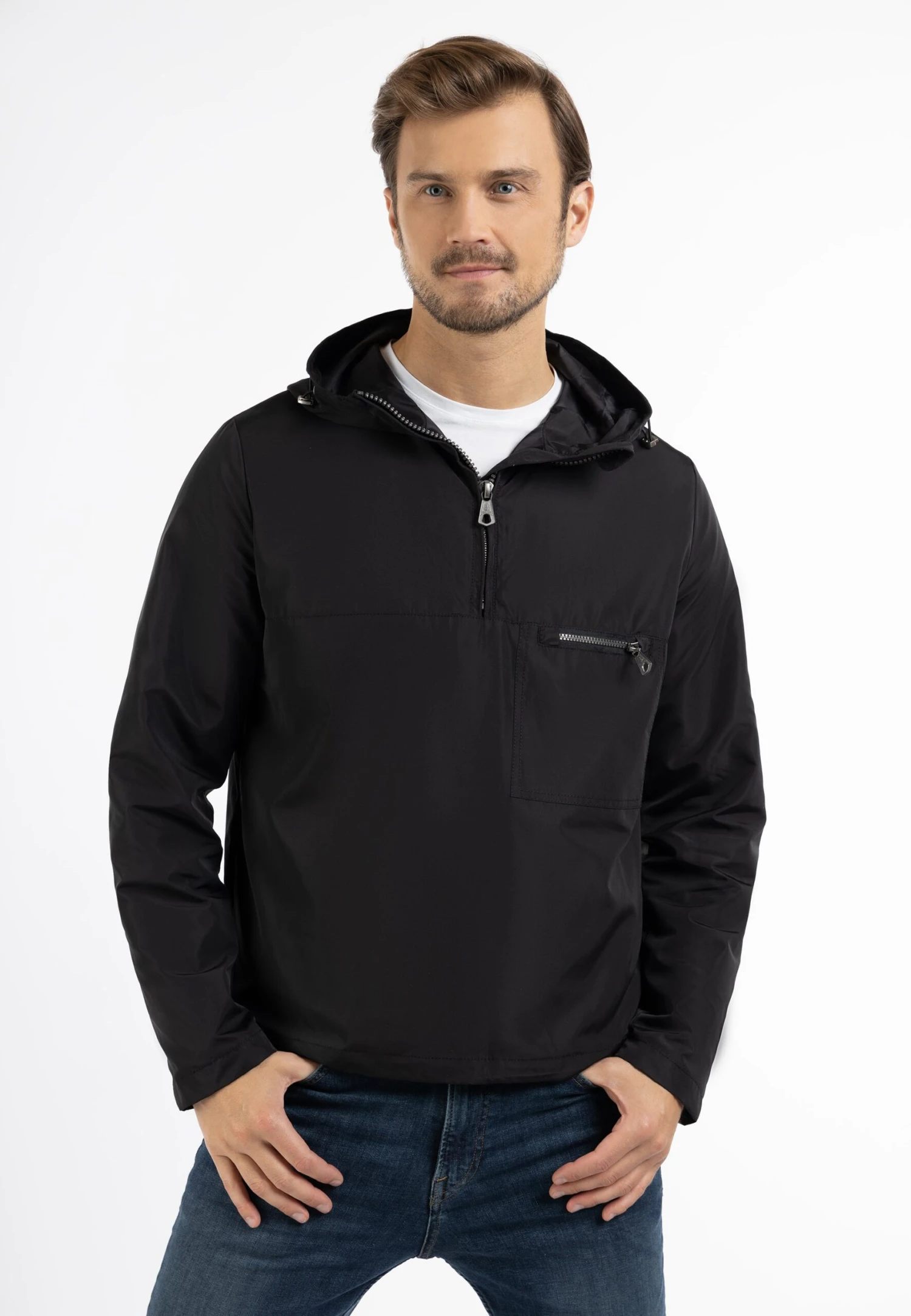 Dreimaster Ubergangs Bridgeport - Windjack - Schwarz 3 Dreimaster Ubergangs Bridgeport - Windjack - Schwarz