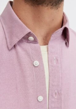 Slim Fit Painted Yarn - Overhemd - Burgundy White -Jack and Jones Verkoopwinkel 8fbbea9d788942afa278616f49ccdca8