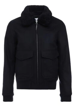 Sandro Aviator - Bomberjacks - Navy Blue -Jack and Jones Verkoopwinkel 900b097a155044aa96fde19ae5d804f9