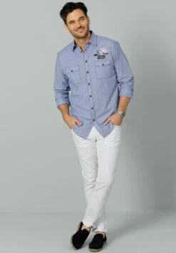 Overhemd - Hellblau -Jack and Jones Verkoopwinkel 901f3cdc674d43c8b616fdd9a35bc155