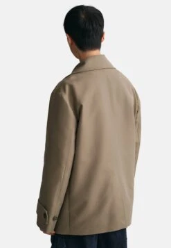 Gant Relaxed Caban - Trenchcoat - Taupe Beige -Jack and Jones Verkoopwinkel 90362aa3add34ea2bd7a0015d5bee953