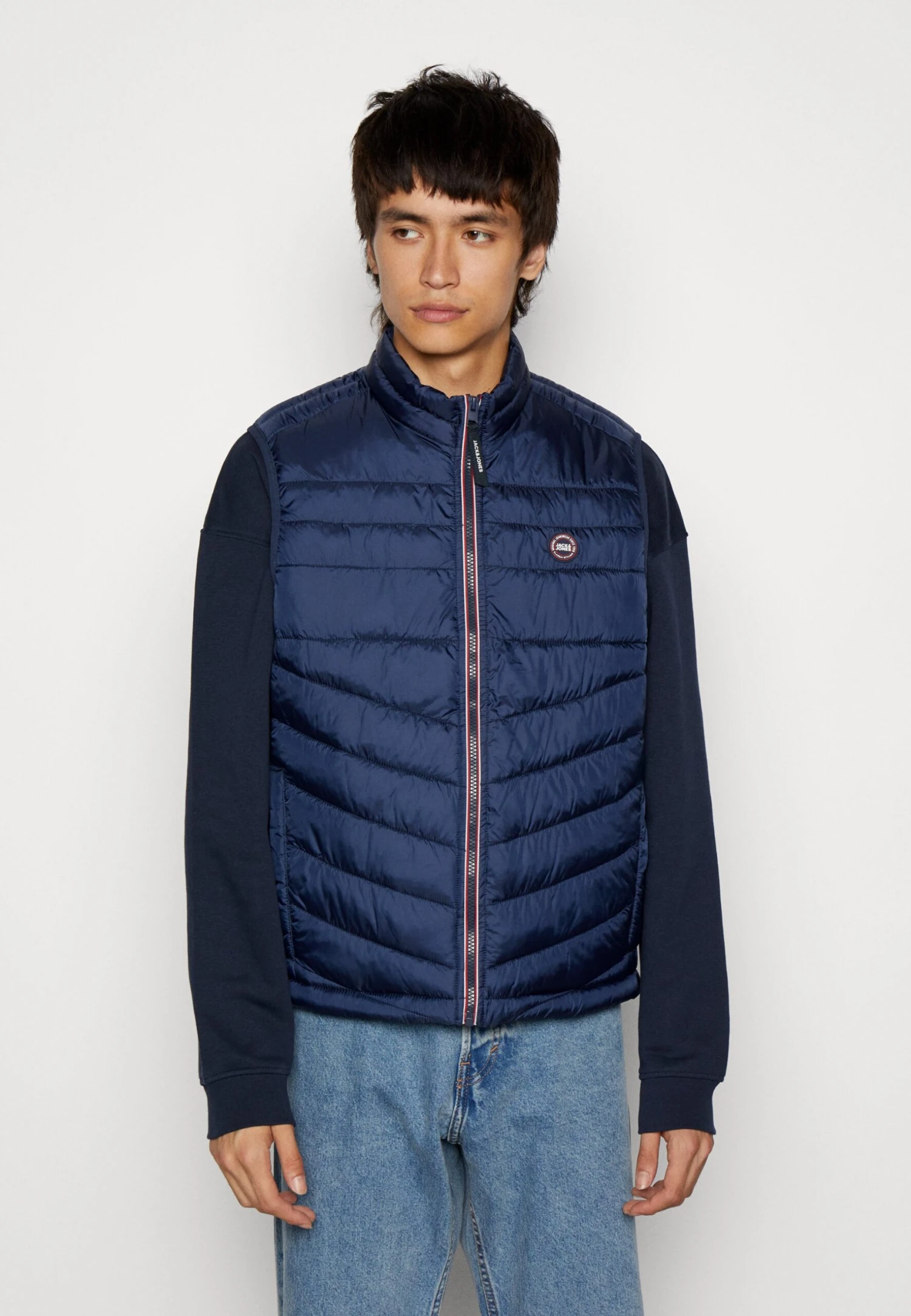 Jack & Jones Jjehero Warmer Collar Noos - Bodywarmer - Navy Blazer 3 Jack & Jones Jjehero Warmer Collar Noos - Bodywarmer - Navy Blazer