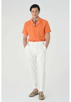 Overhemd - Orange -Jack and Jones Verkoopwinkel 9068ab83bf6d4e3b84e51a9008f00f3c