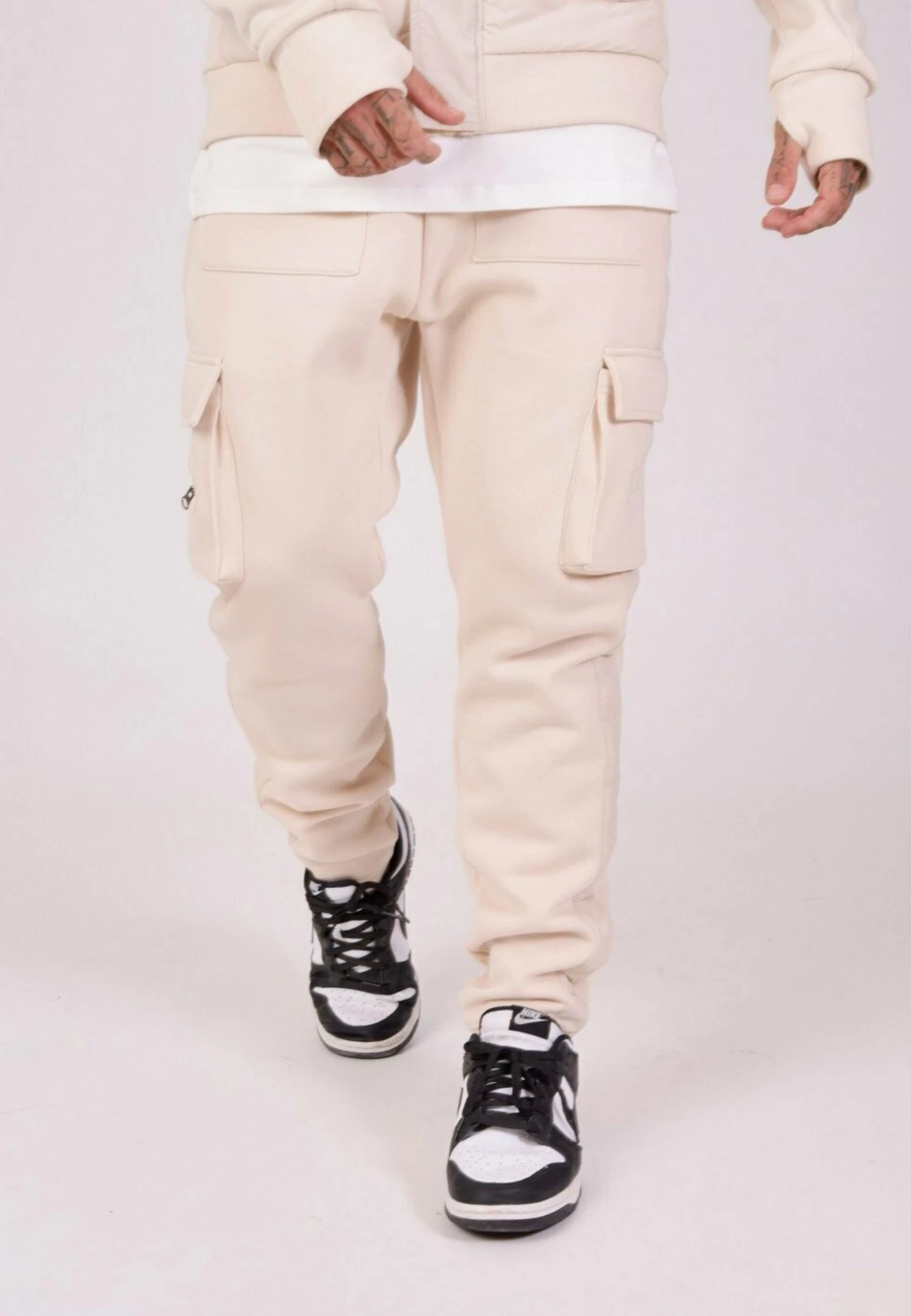 Molleton Ample - Cargobroek - Ivoire 3 Molleton Ample - Cargobroek - Ivoire