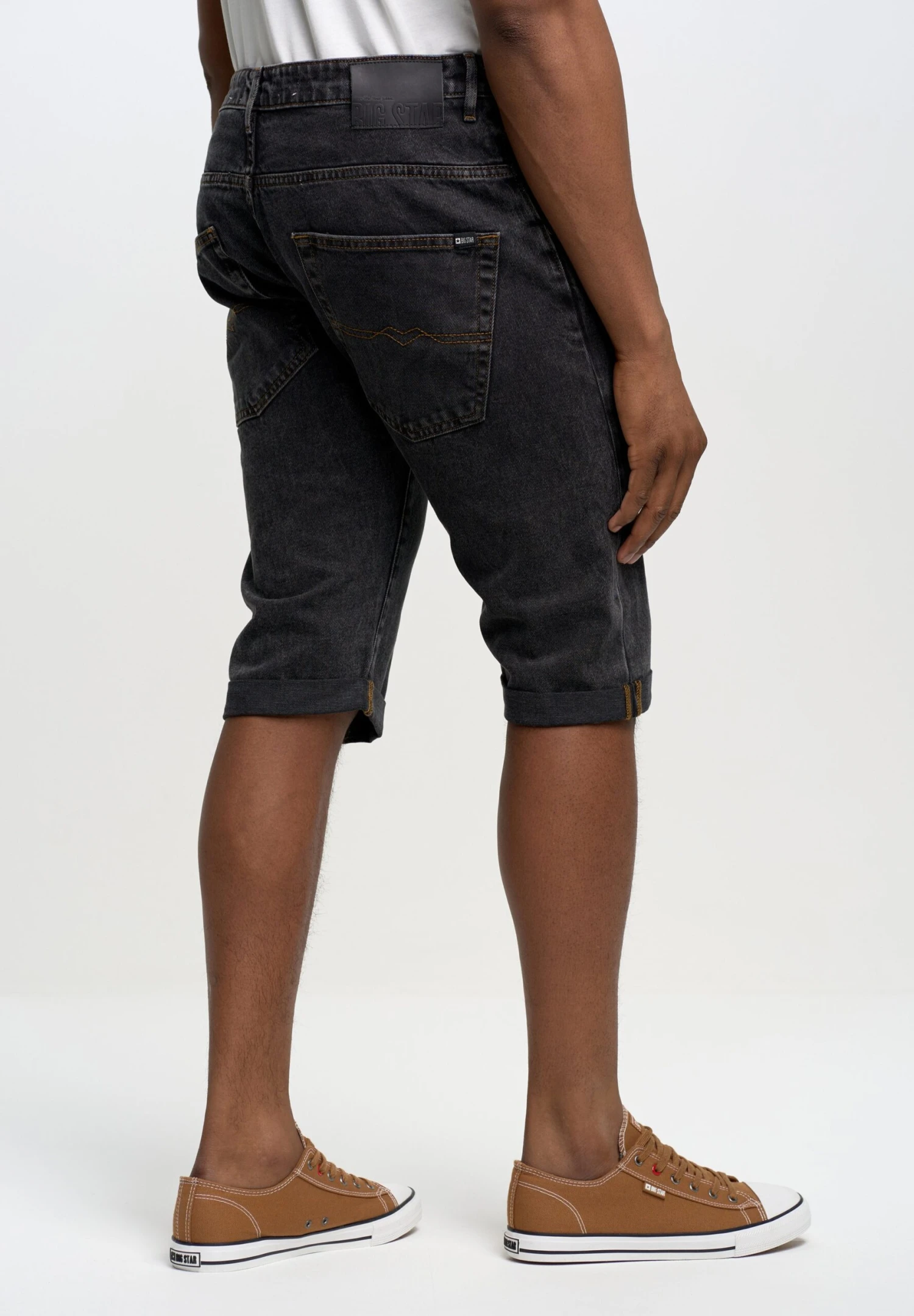 BIG STAR Conner - Jeansshort - Grau 5 BIG STAR Conner - Jeansshort - Grau - Afbeelding 3
