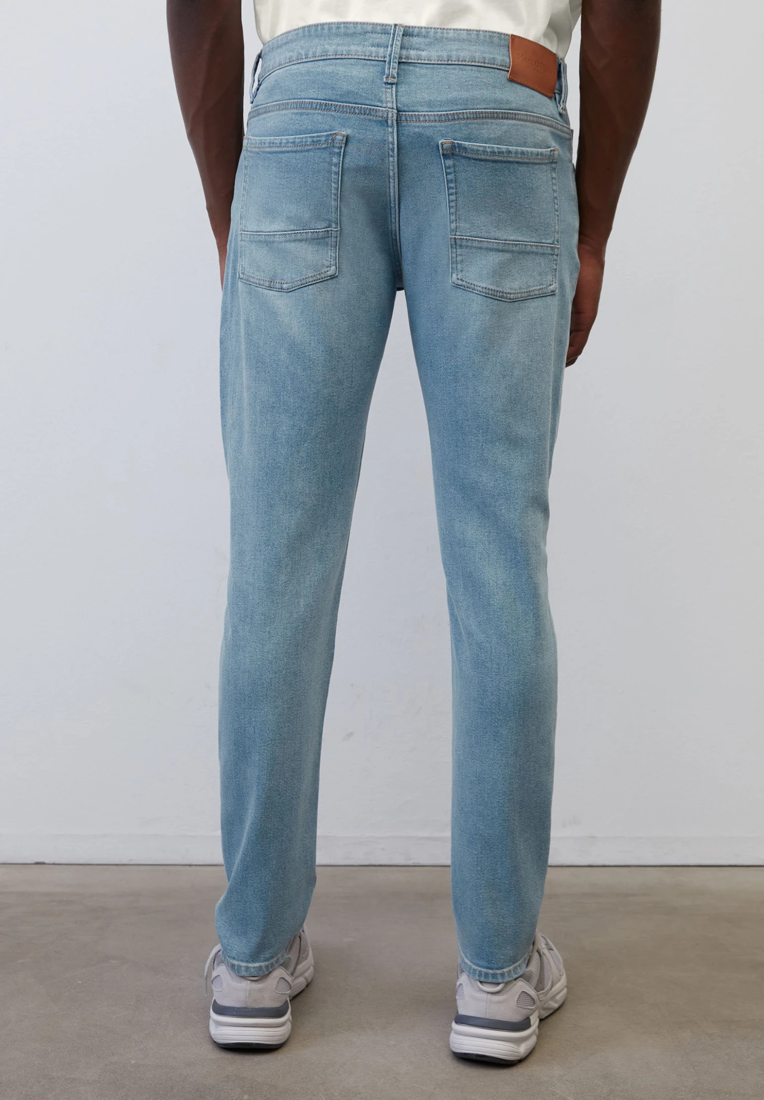 Marc O'Polo Sjöbo Shaped - Straight Leg Jeans - Light Blue Wash 5 Marc O'Polo Sjöbo Shaped - Straight Leg Jeans - Light Blue Wash - Afbeelding 3