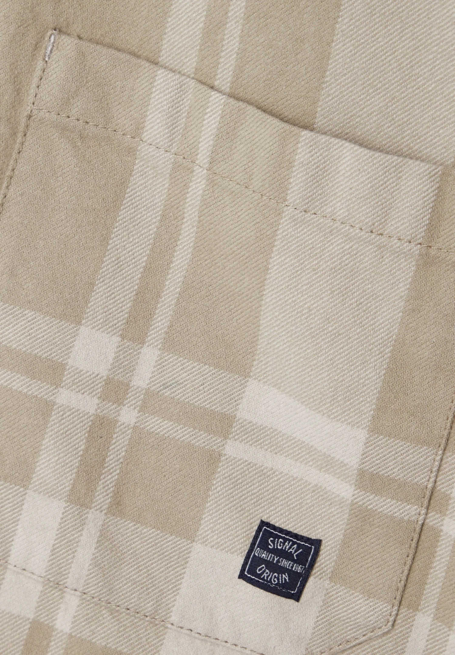 Signal Pan Check - Overhemd - Oak 6 Signal Pan Check - Overhemd - Oak - Afbeelding 4