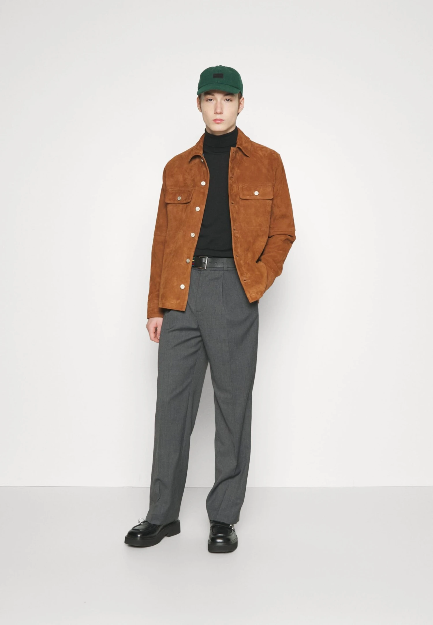 Han Kjøbenhavn Boxy Suit Trousers - Broek - Dark Grey 4 Han Kjøbenhavn Boxy Suit Trousers - Broek - Dark Grey - Afbeelding 2