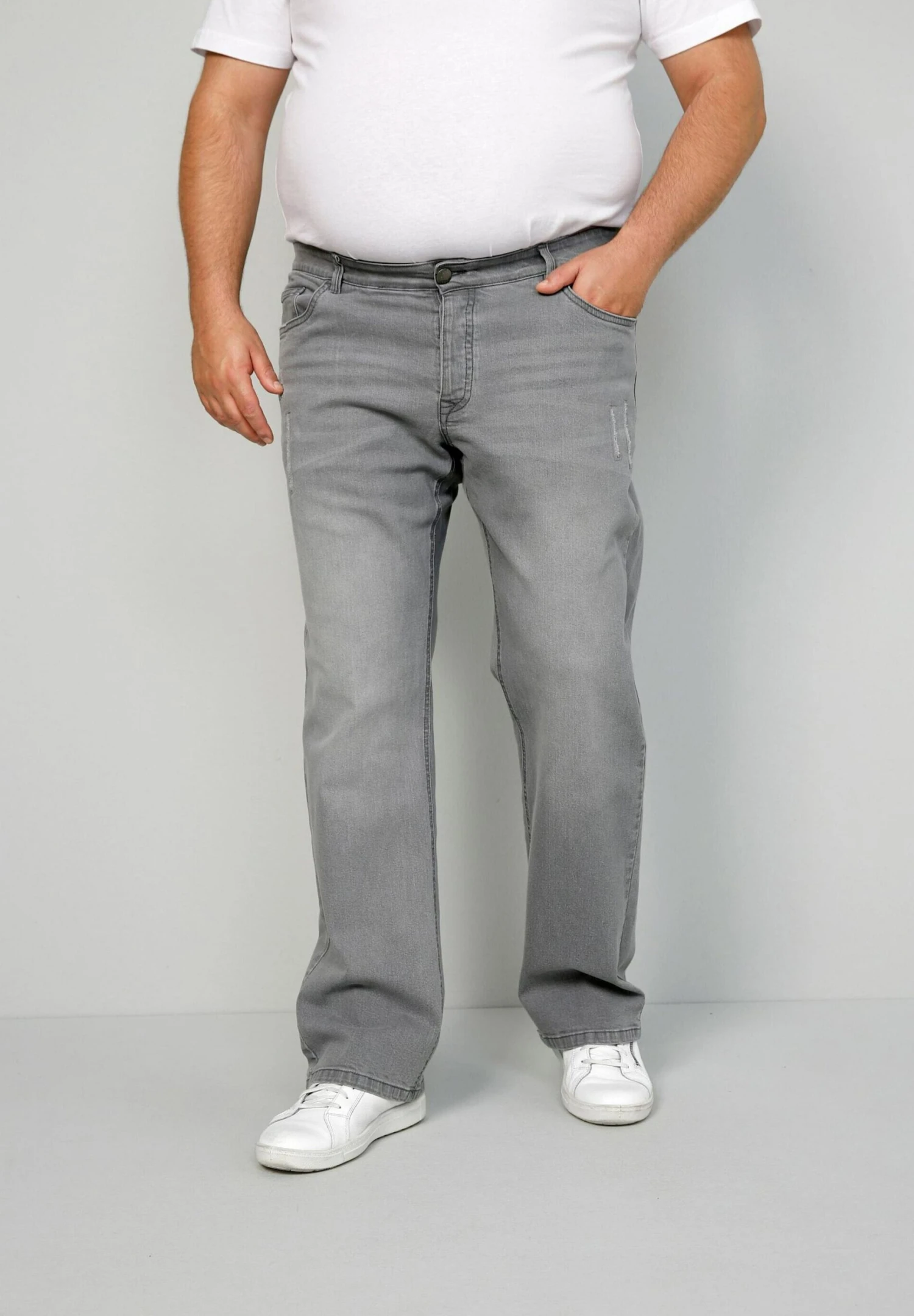 Straight Leg Jeans - Grey 7 Straight Leg Jeans - Grey - Afbeelding 5
