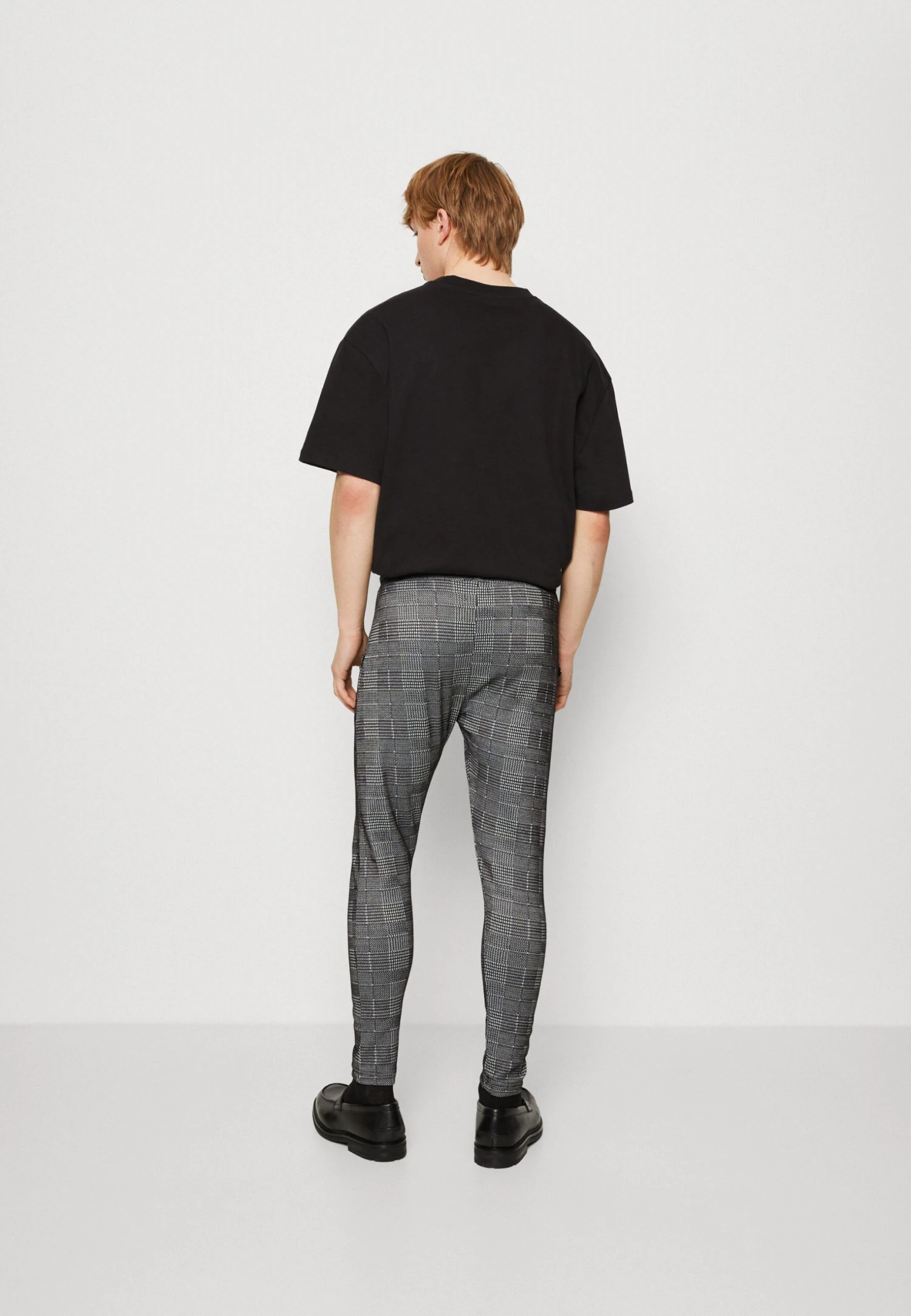 Dart Trouser - Broek - Black Check 5 Dart Trouser - Broek - Black Check - Afbeelding 3