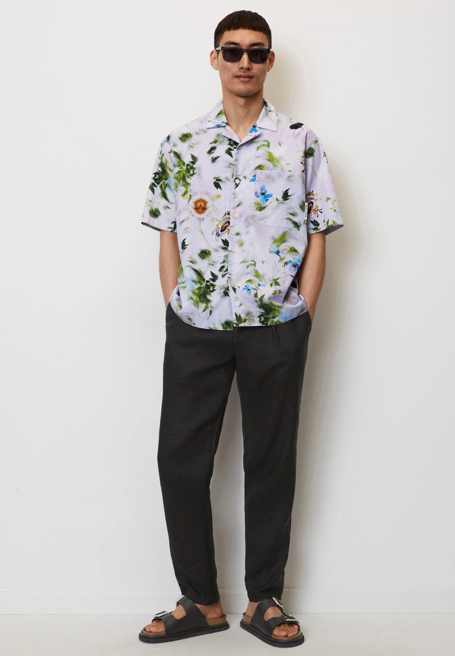 Marc O'Polo Studio Mary Lennox For Marc Rela - Overhemd - MultiLavender 4 Marc O'Polo Studio Mary Lennox For Marc Rela - Overhemd - MultiLavender - Afbeelding 2