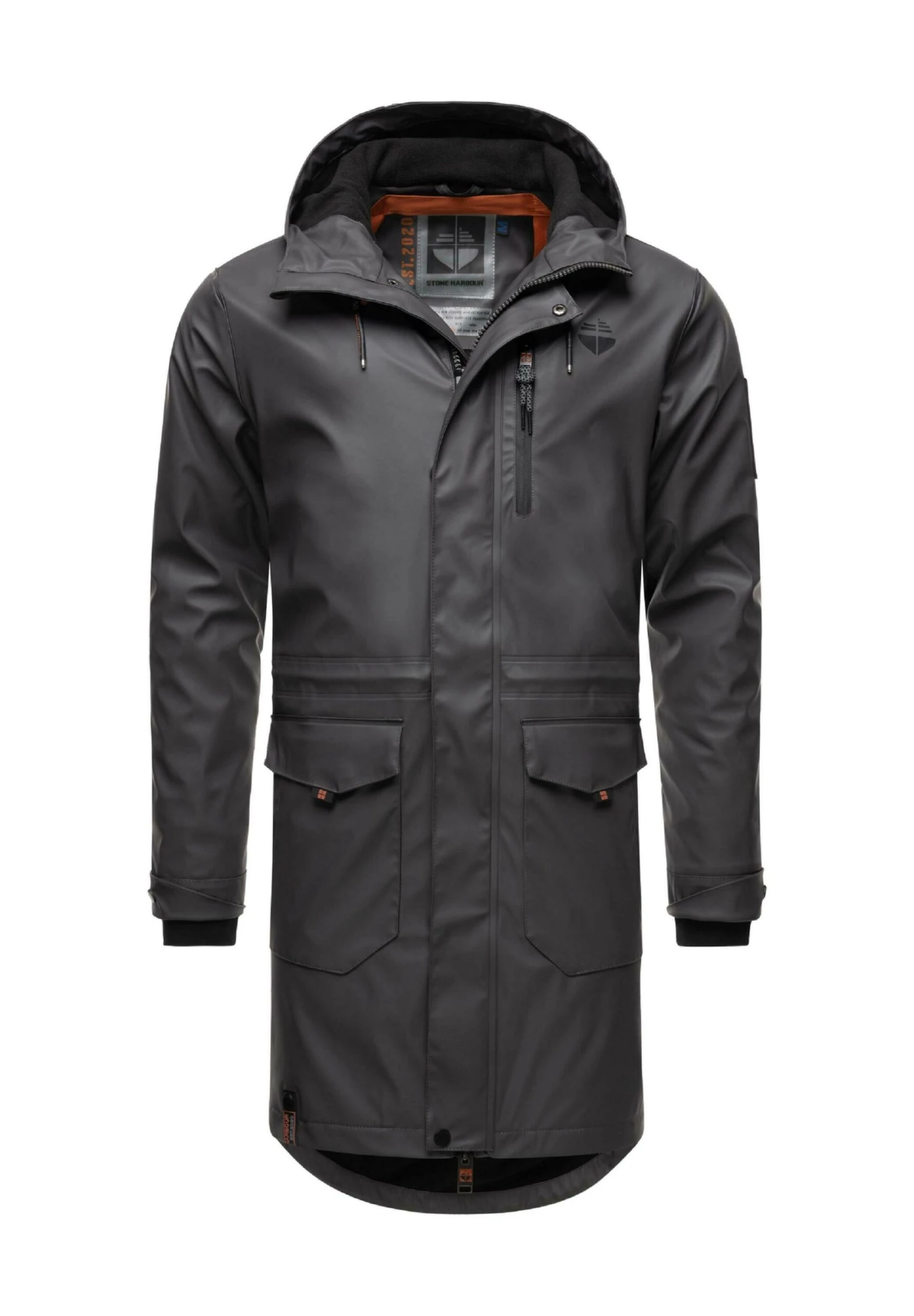 Verdaan - Regenjas - Dark Grey 6 Verdaan - Regenjas - Dark Grey - Afbeelding 4