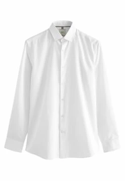 Next Textured Single Cuff - Overhemd - White -Jack and Jones Verkoopwinkel 93f8e9fa30e14c88b6a19a300aff28da