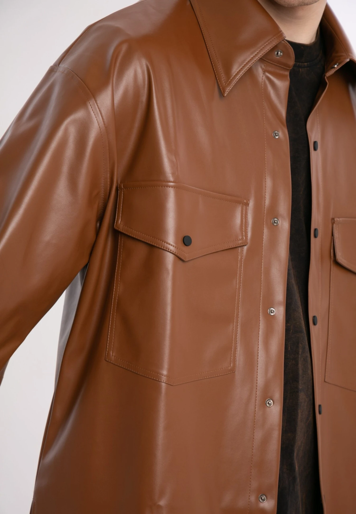 Overhemd - Caramel 6 Overhemd - Caramel - Afbeelding 4