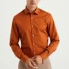 WE FASHION Met Stretch - Zakelijk Overhemd - Orange