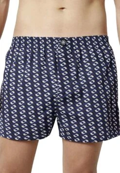 Bruno Banani 2Er Pack Uni/Gemustert - Boxershort - Marine