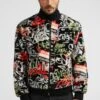 Guess Graffiti - Winterjas - Gemustert Multicolor -Jack and Jones Verkoopwinkel 94766c01cdd84e1fa0425922fdd2fcbb