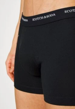 Scotch & Soda Base Logo 3 Pack - Onderbroeken - Black/White/Asphalt -Jack and Jones Verkoopwinkel 948c9bd451114fdea6d6719b3c49c137