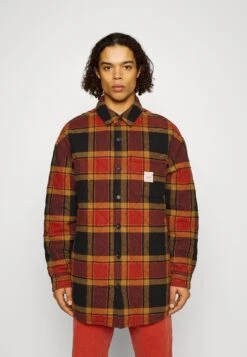 Parkside Overshirt - Halflange Jas - Zimmer Plaid Burnt Henna -Jack and Jones Verkoopwinkel 94d023c914d644cbac2180d04ea2640f