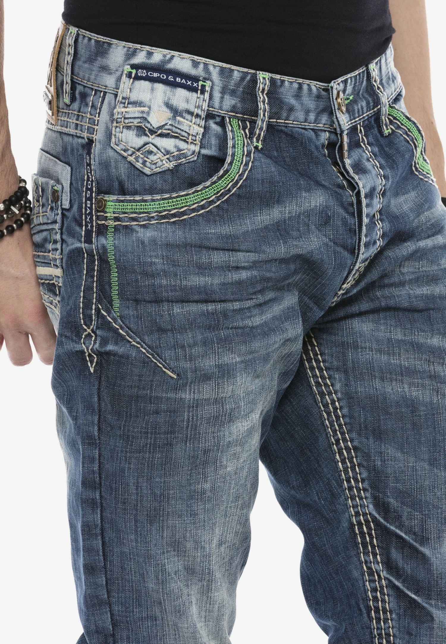 Cipo & Baxx Relaxed Fit Jeans - Blau 7 Cipo & Baxx Relaxed Fit Jeans - Blau - Afbeelding 5