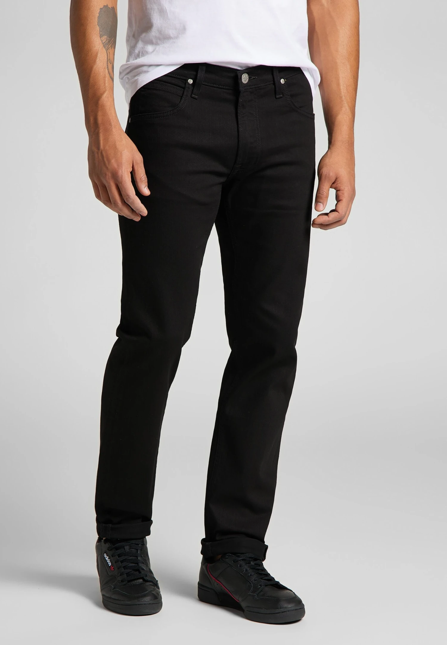 Lee Straight Leg Jeans - Clean Black 3 Lee Straight Leg Jeans - Clean Black
