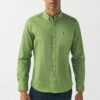 Next 3 Pack Long Sleeve Stretch Oxford - Overhemd - Light Green