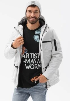 Quilted - Winterjas - White -Jack and Jones Verkoopwinkel 97c9cb2c5f9a4be887cf6ec069559b64