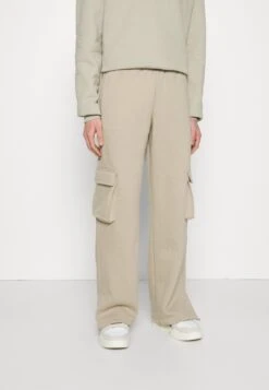 Sean John Script Logo Peached Slit - Cargobroek - Beige