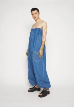 Wide Trousers Unisex - Broek - Blue Denim -Jack and Jones Verkoopwinkel 97de4409fca145f69fb2563136a32647