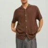 Jack & Jones Kurzarm - Overhemd - Chestnut 1 Jack & Jones Kurzarm - Overhemd - Chestnut -Jack and Jones Verkoopwinkel 9831279b964846e083b79ffad524b6d6