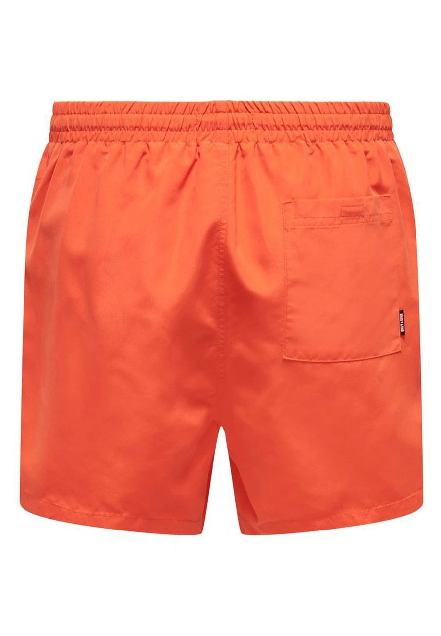 Only & Sons Onsted Life - Zwemshorts - Flame 7 Only & Sons Onsted Life - Zwemshorts - Flame - Afbeelding 5